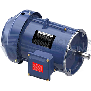 Image for 2HP MARATHON 1173RPM 184TC TEFC 3PH GLOBETROTTER MOTOR GT1308A
